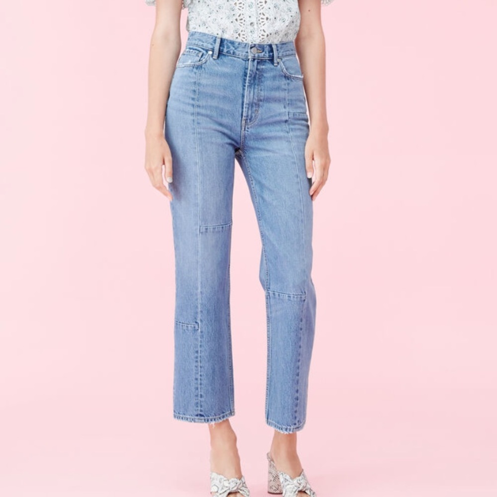 Rebecca Taylor Le Vie Patchwork Jean